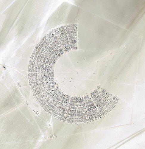 Photo: Burning Man 2006 - IKONOS