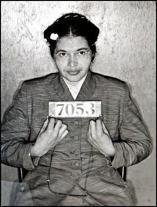 Rosa Parks (1956) Booking Photo