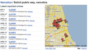 Graphic: Chicago Crime Map