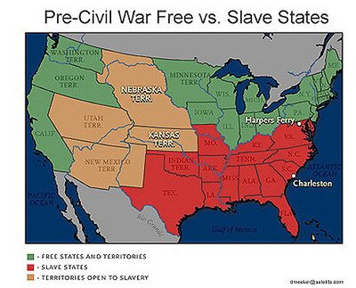 Pre-Civil War Map